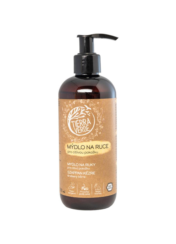 Tierra Verde Tekuté mýdlo na ruce - citlivá pokožka