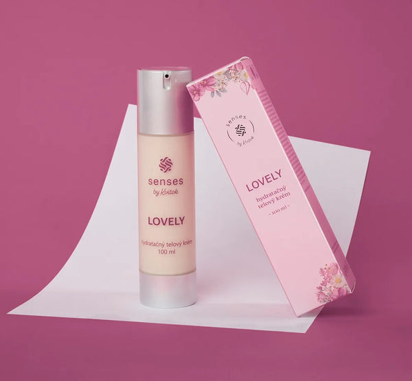 Kvitok Senses Hydratační tělový krém Lovely (100 ml)