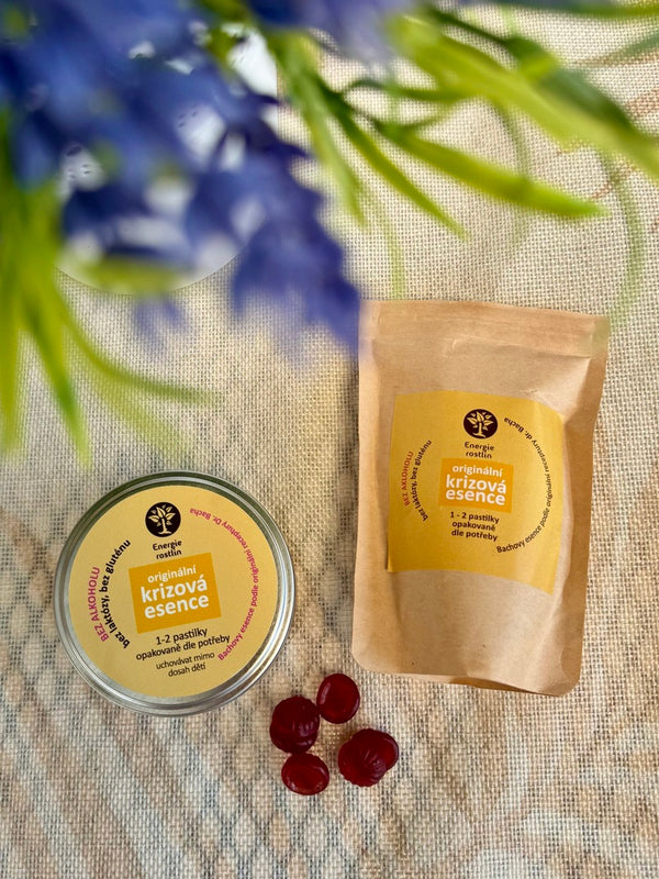 Energie rostlin Bachovy esence - Krizová esence - pastilky (50 g)