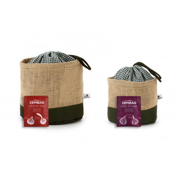 Zembag Pytel na 2 kg cibule - olivově zelený