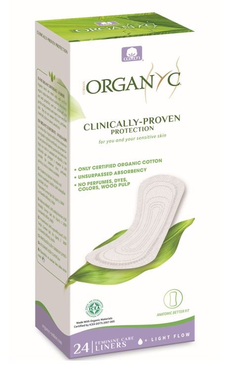 Organyc Slipové vložky Light Plus (24 ks)