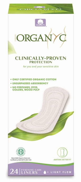 Organyc Slipové vložky Light Plus (24 ks)