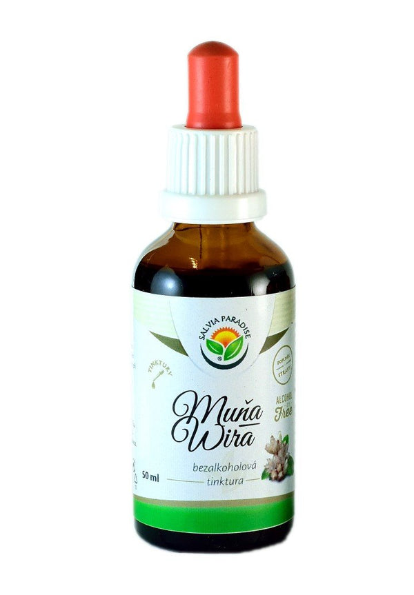 Salvia Paradise Muňa a Wira - bylinná tinktura bez ethanolu (50 ml)