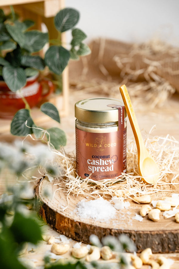 Wild & Coco Kokosová pomazánka Cashew Spread BIO (300 g)