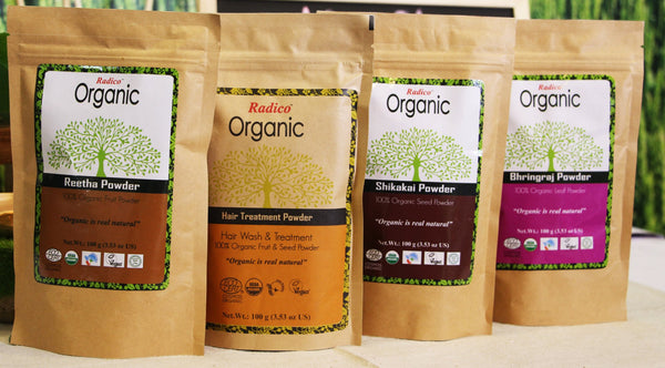 Radico Práškový šampon BIO (100 g) - Shikakai