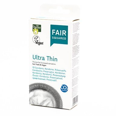 Fair Squared Kondom Ultra Thin (10 ks)