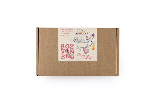 Rozvoněno Sada čajových svíček bez stojánku - Pro neobyčejné chvíle (30 ks)