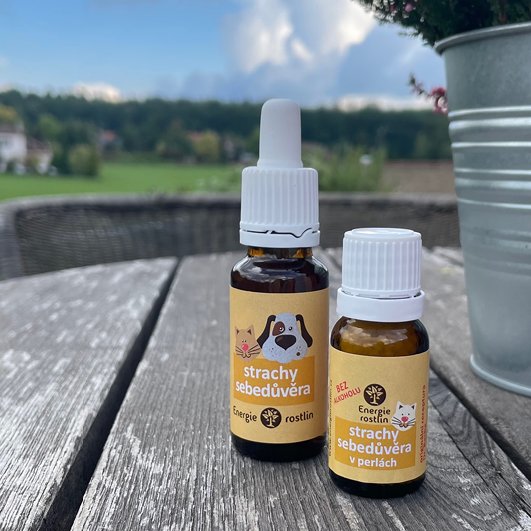Energie rostlin Bachovy esence - Směs na strachy pro zvířata - perly (10 g)
