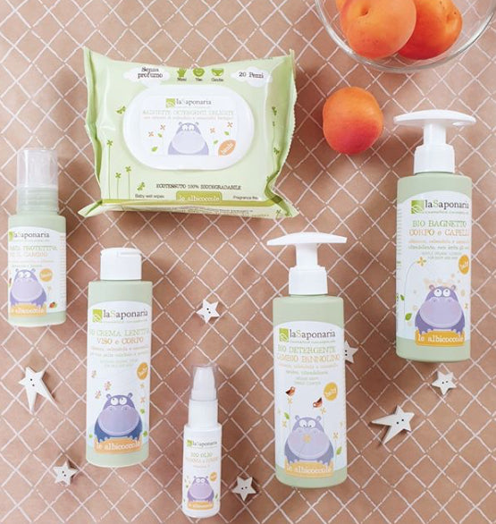 laSaponaria Dětské vlhčené hygienické ubrousky (20 ks)