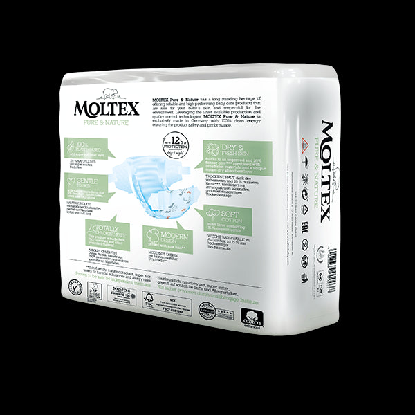 Moltex Ekoplenky Pure & Nature - Midi (4-9 kg) (33 ks)