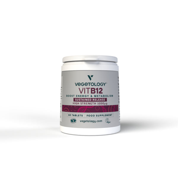 Vegetology Vitamin B12 1000 IU kyanokobalamin (60 tablet)