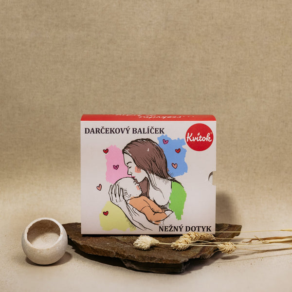 Kvitok Dárkový kosmetický balíček pro ženy Něžný dotek