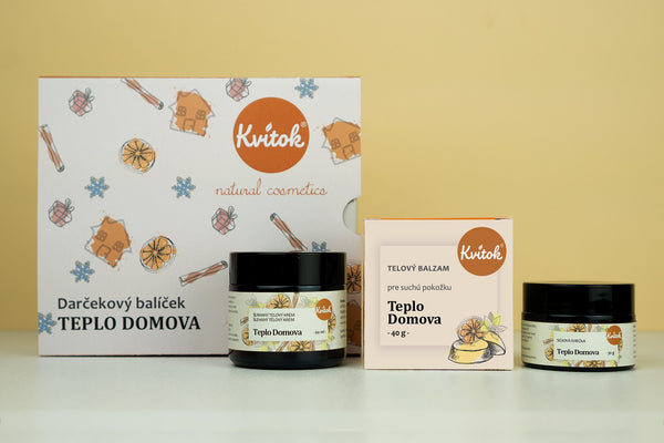 Kvitok Dárkový kosmetický balíček Teplo domova