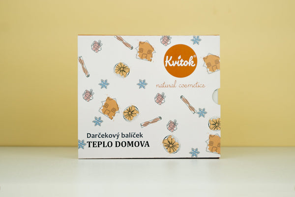 Kvitok Dárkový kosmetický balíček Teplo domova