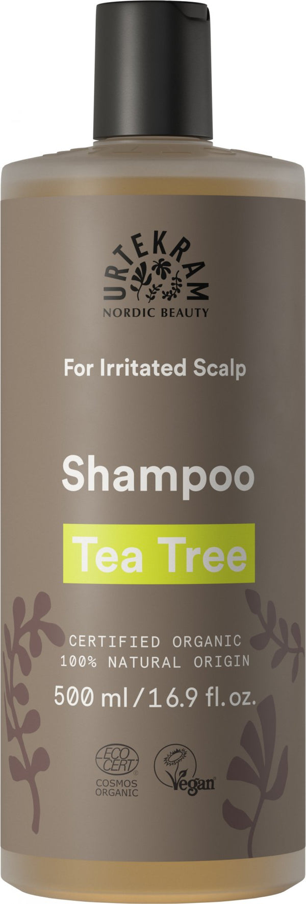 Urtekram Šampon s tea tree pro podrážděnou vlas. pokožku BIO