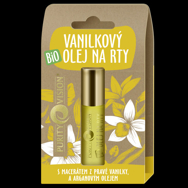 Purity Vision Vanilkový olej na rty BIO (10 ml)