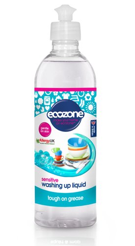Ecozone Prostředek na mytí nádobí Sensitive - bez vůně (500 ml)