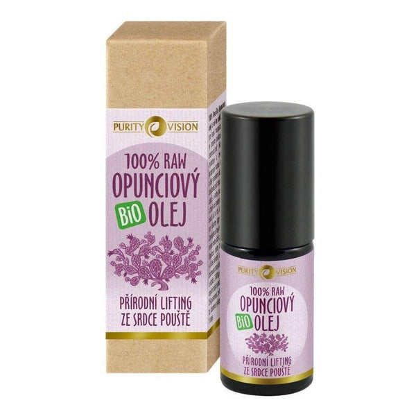 Purity Vision Opunciový olej roll-on RAW BIO (5 ml)