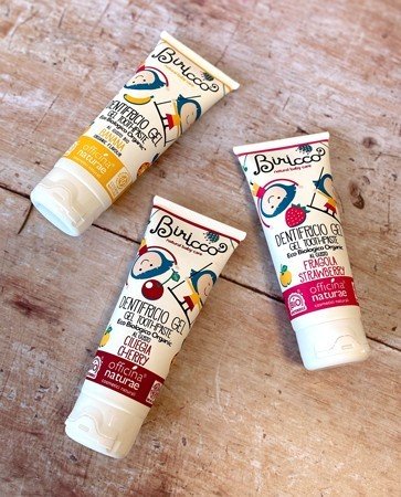 Officina Naturae Dětská zubní pasta - třešeň (75 ml)