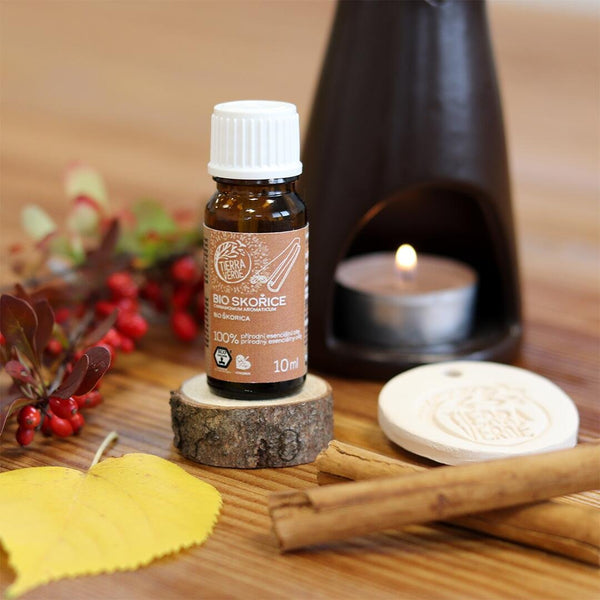 Tierra Verde Esenciální olej Skořice BIO (10 ml)