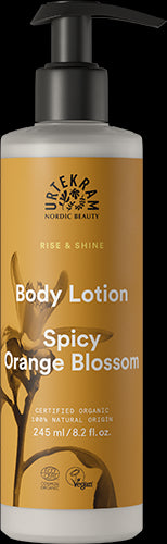 Urtekram Vyživující tělové mléko s kořeněným pomerančem BIO (245 ml)