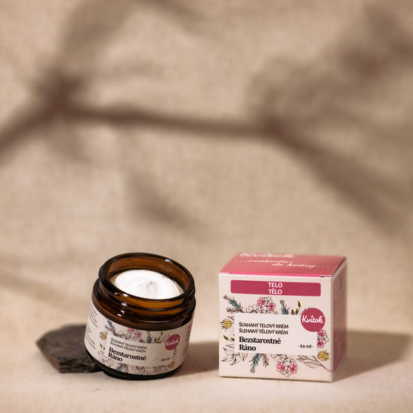 Kvitok Šlehaný tělový krém Bezstarostné ráno (60 ml)