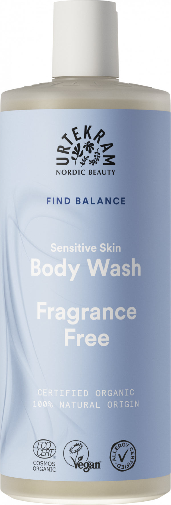 Urtekram Vyživující sprchový gel bez parfemace BIO (500 ml)