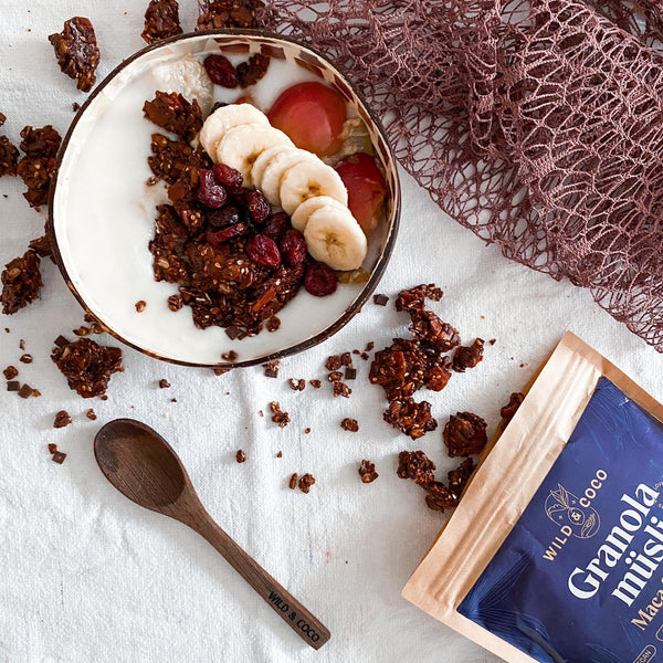 Wild & Coco Crunchy Granola Coconut & Cacao (250 g)