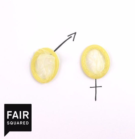 Fair Squared Kondom Sensitive Dry (10 ks)