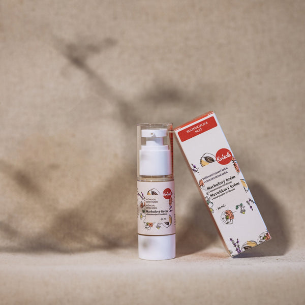 Kvitok Denní meruňkový krém pro citlivou pleť (30 ml)