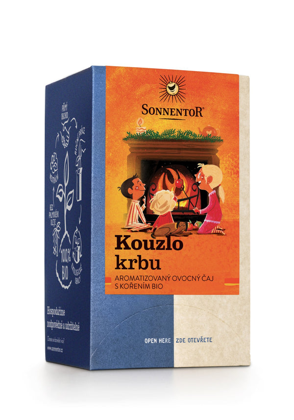 Sonnentor Aromatizovaný ovocný čaj Kouzlo krbu BIO - nálev. sáčky (18 x 2,5 g)
