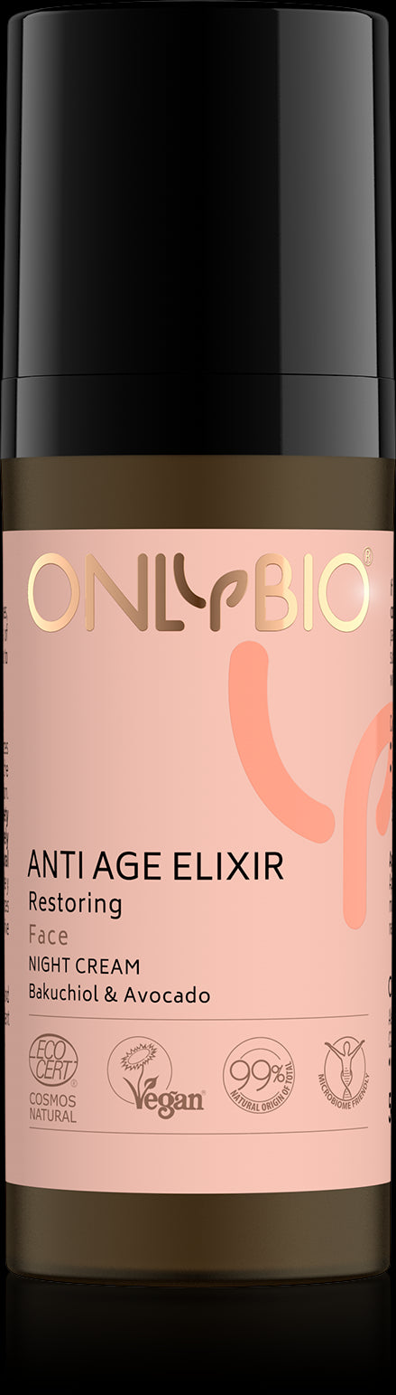 OnlyBio Obnovující noční pleťový krém Anti Age Elixir (50 ml)