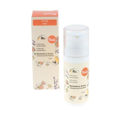 Kvitok Denní meruňkový krém pro citlivou pleť (30 ml)