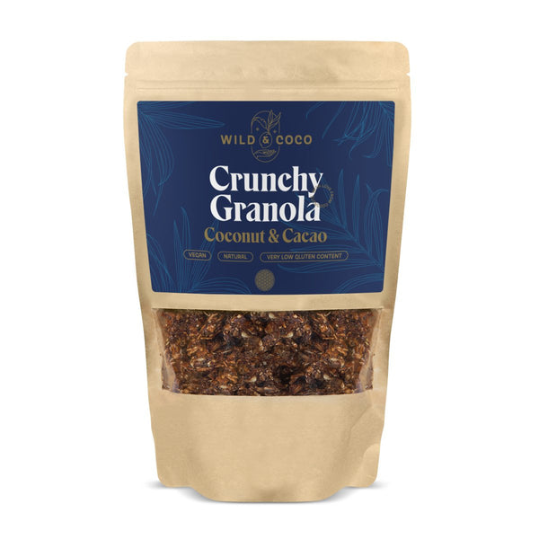 Wild & Coco Crunchy Granola Coconut & Cacao (250 g)