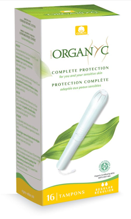 Organyc Tampony s aplikátorem Regular (16 ks)