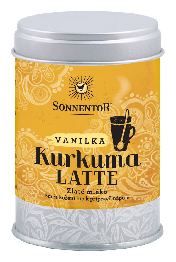 Sonnentor Kurkuma Latte vanilka BIO