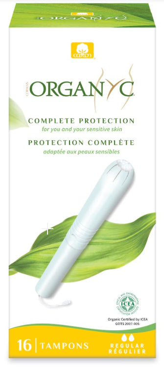 Organyc Tampony s aplikátorem Regular (16 ks)
