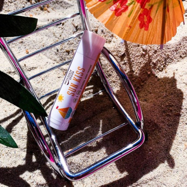 Wooden Spoon Opalovací balzám na rty Sun Kiss SPF 45 BIO (4,3 ml)