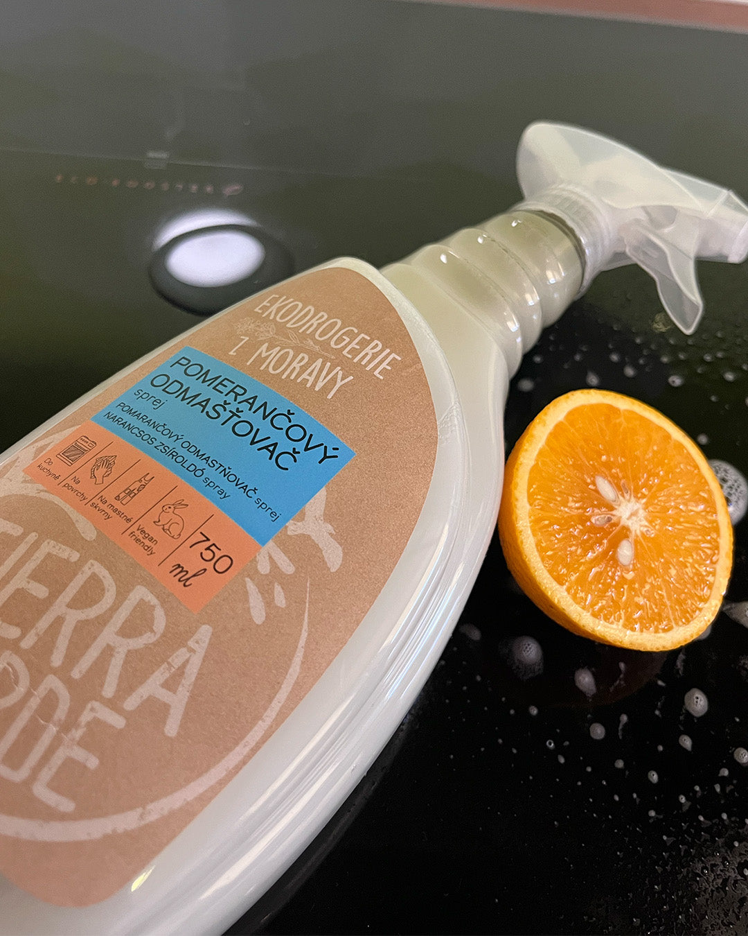 Tierra Verde Pomerančový odmašťovač (sprej 750 ml)