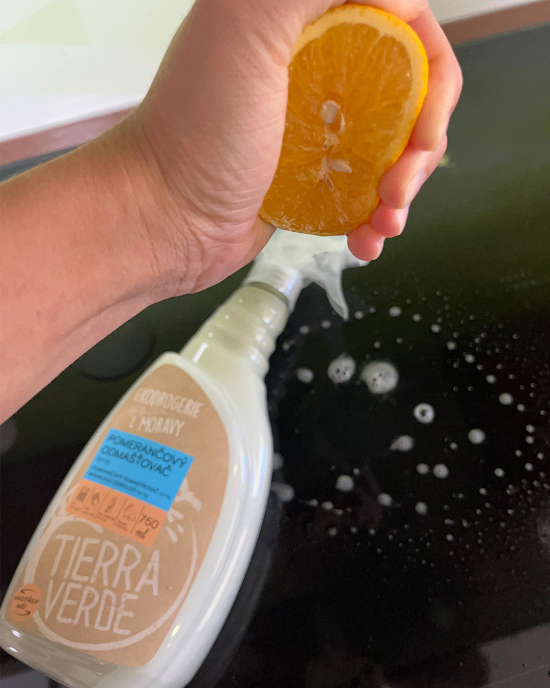 Tierra Verde Pomerančový odmašťovač (sprej 750 ml)