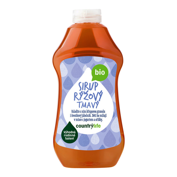420132 Sirup rýžový tmavý 874 ml/1200 g BIO COUNTRY LIFE-1