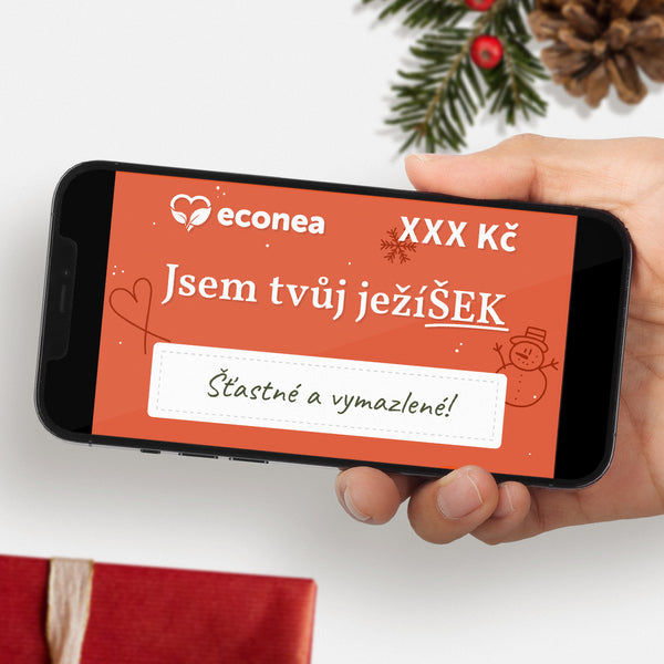 JežíŠEK - Elektronický dárkový poukaz k Vánocům