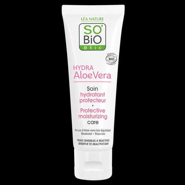 SO’BiO étic Krém ochranný pro citlivou pleť s Aloe vera 5v1 BIO (50 ml)