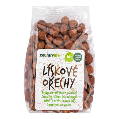 Country Life Lískové ořechy BIO (250 g)