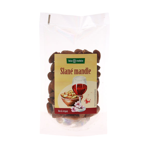 140074 Mandle slané pražené 100 g BIO BIO NEBIO-1