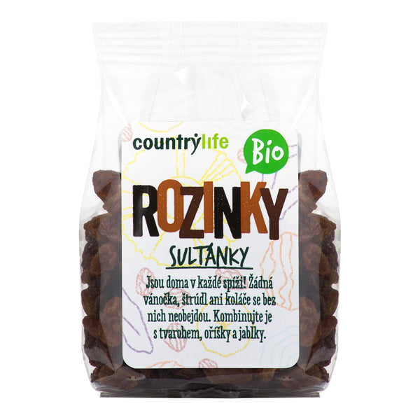 150019 Rozinky sultánky 100 g BIO COUNTRY LIFE-1