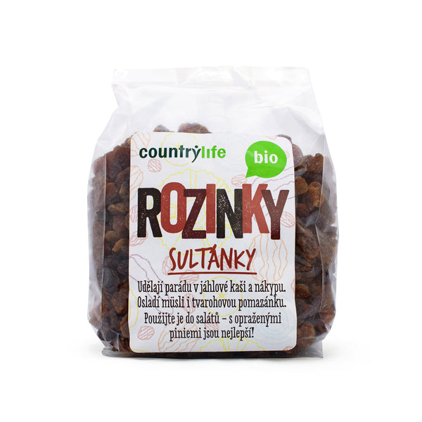 150096 Rozinky sultánky 500 g BIO COUNTRY LIFE-1