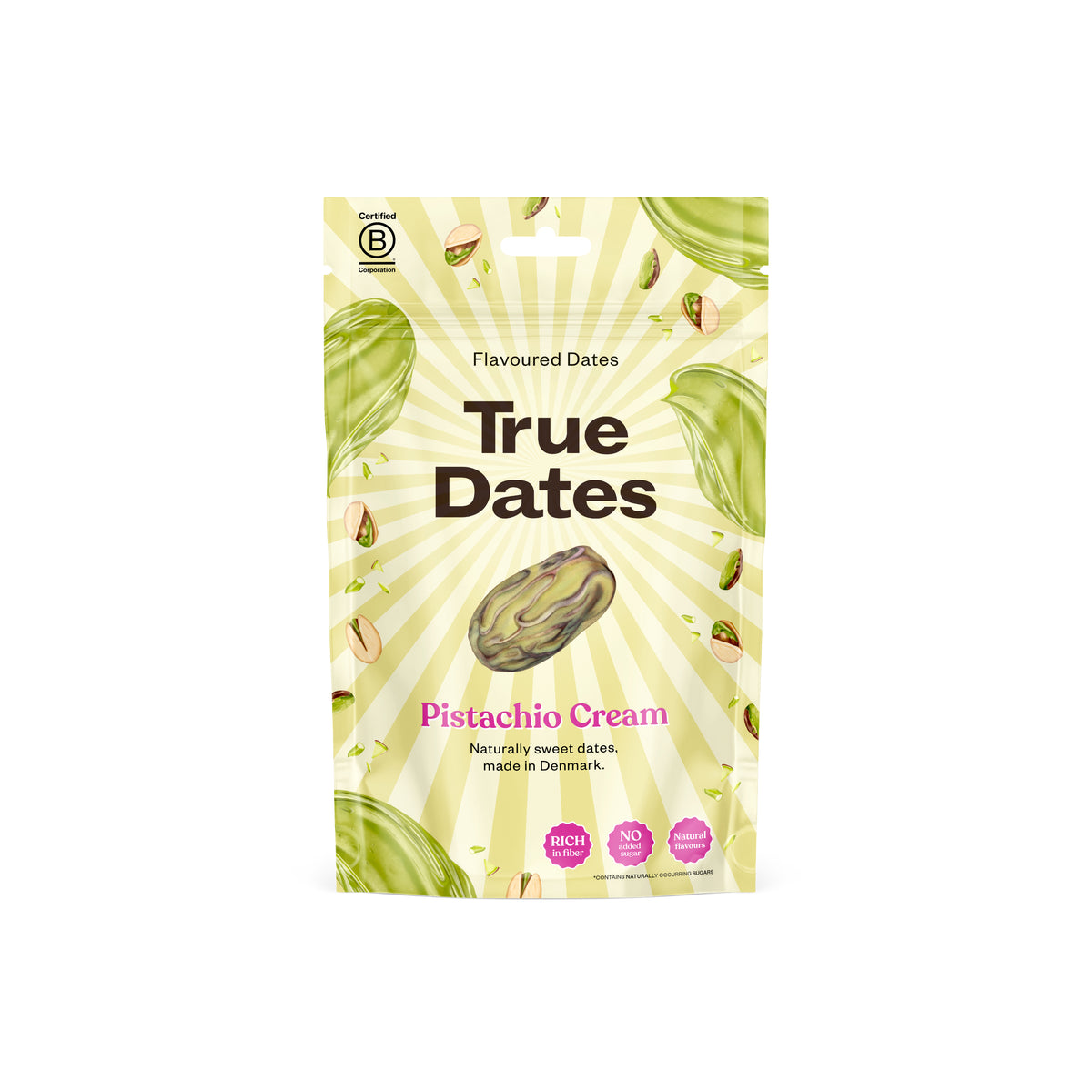 Datle True Dates Datle s příchutí pistácie (100 g) – Econea.cz