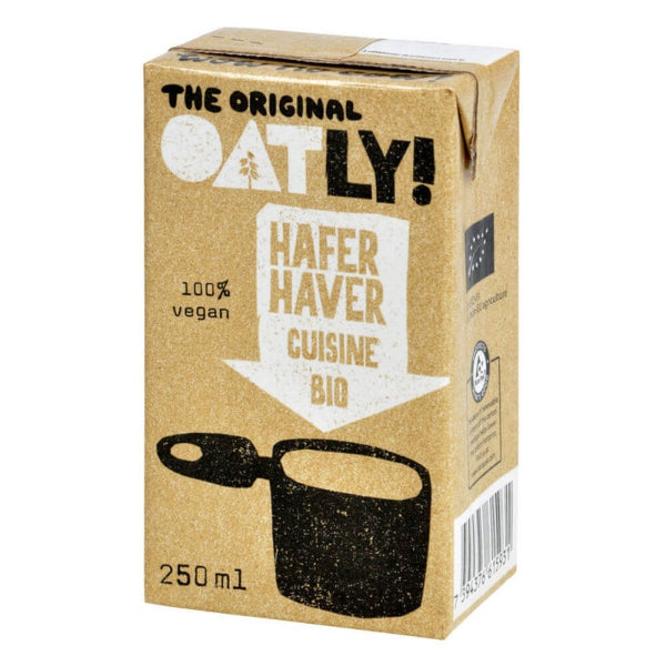 Oatly! Ovesná alternativa smetany na vaření BIO (250 ml)