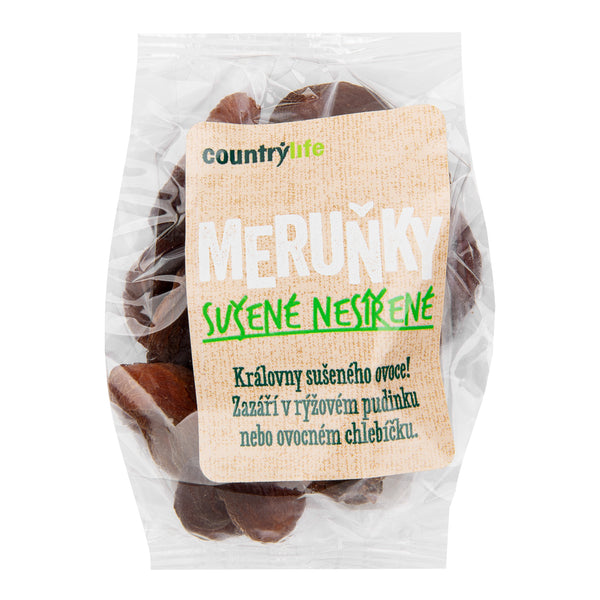 152035 Meruňky sušené nesířené 100 g COUNTRY LIFE-1